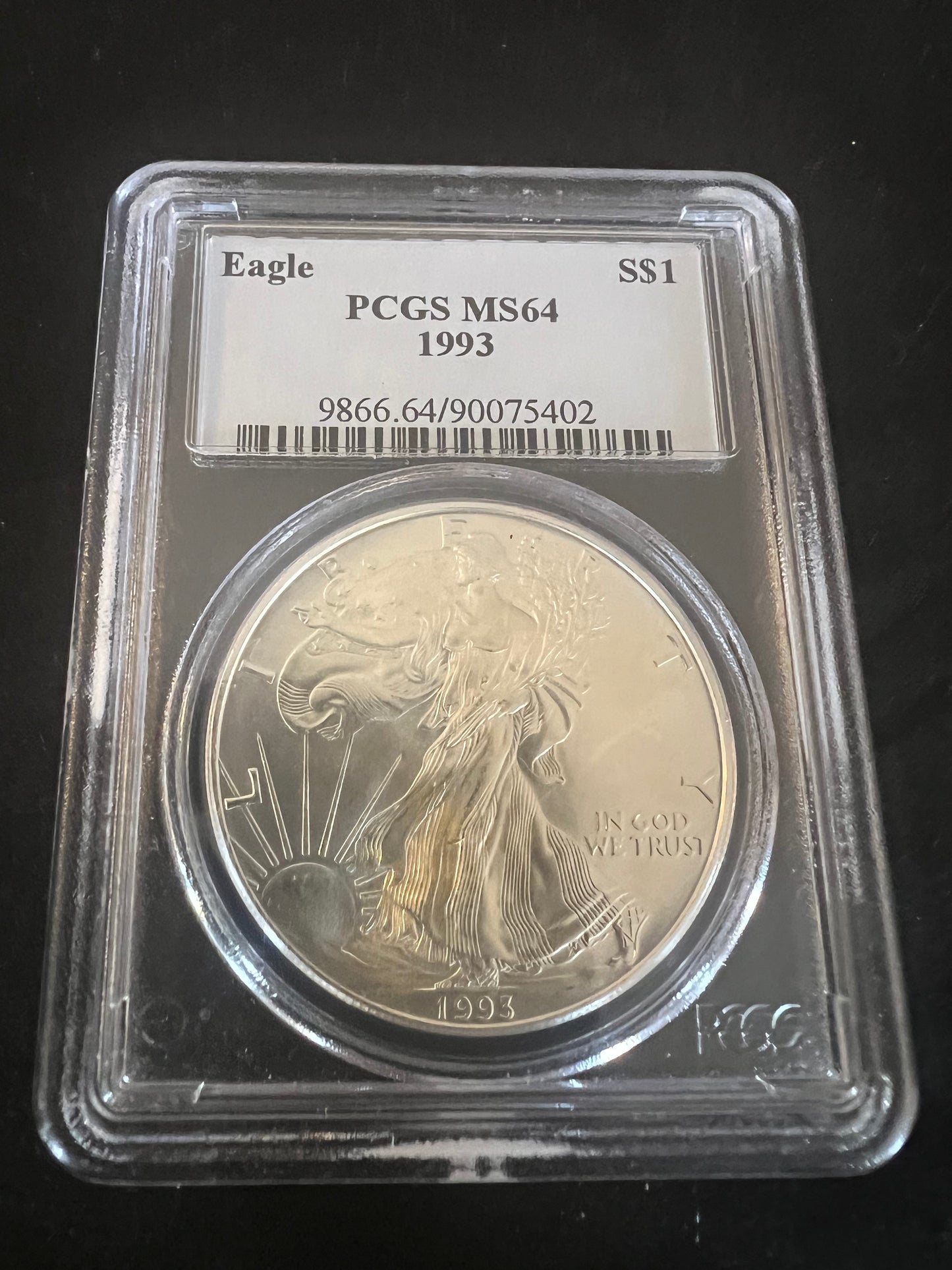 1993 Silver Eagle MS-64